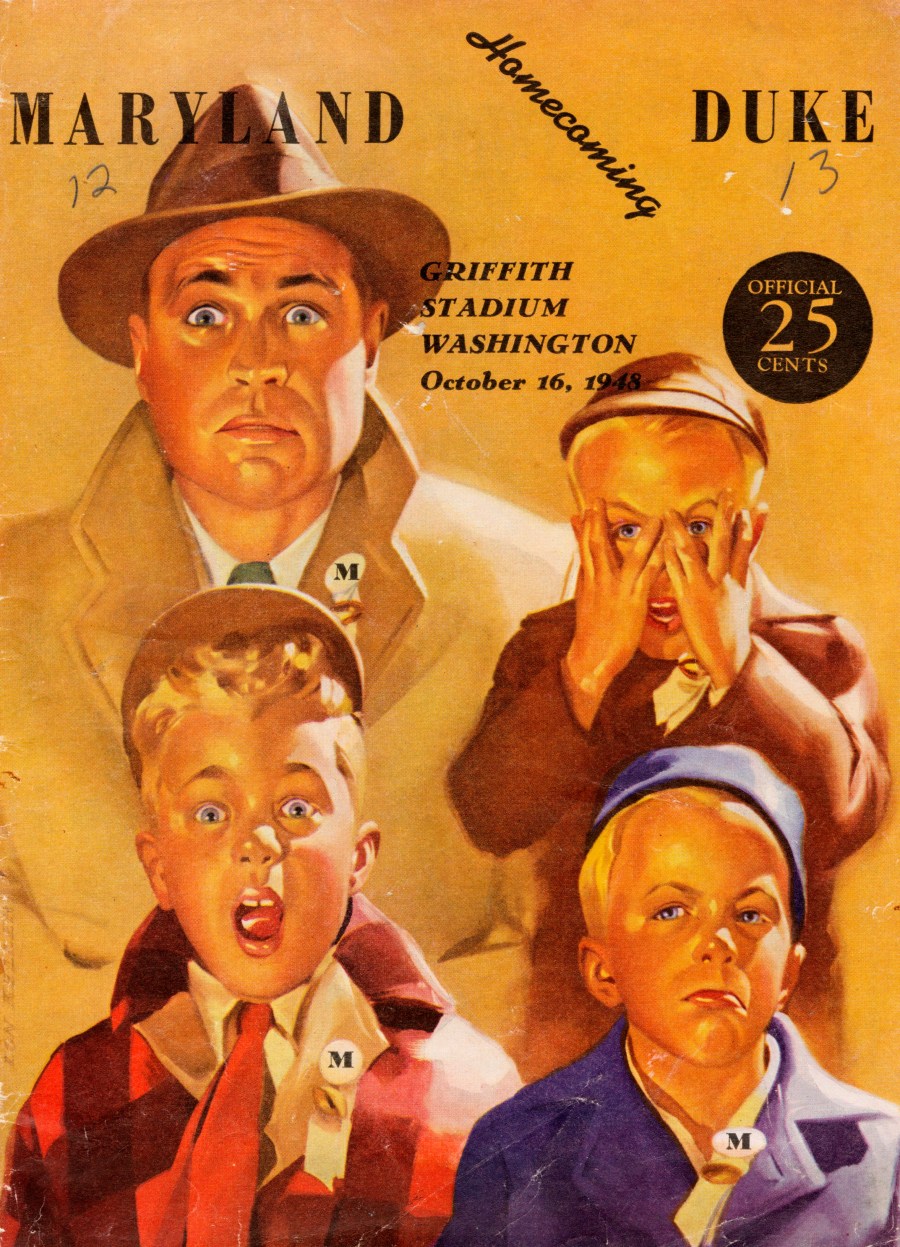 UMDvsDuke1948-program cover
